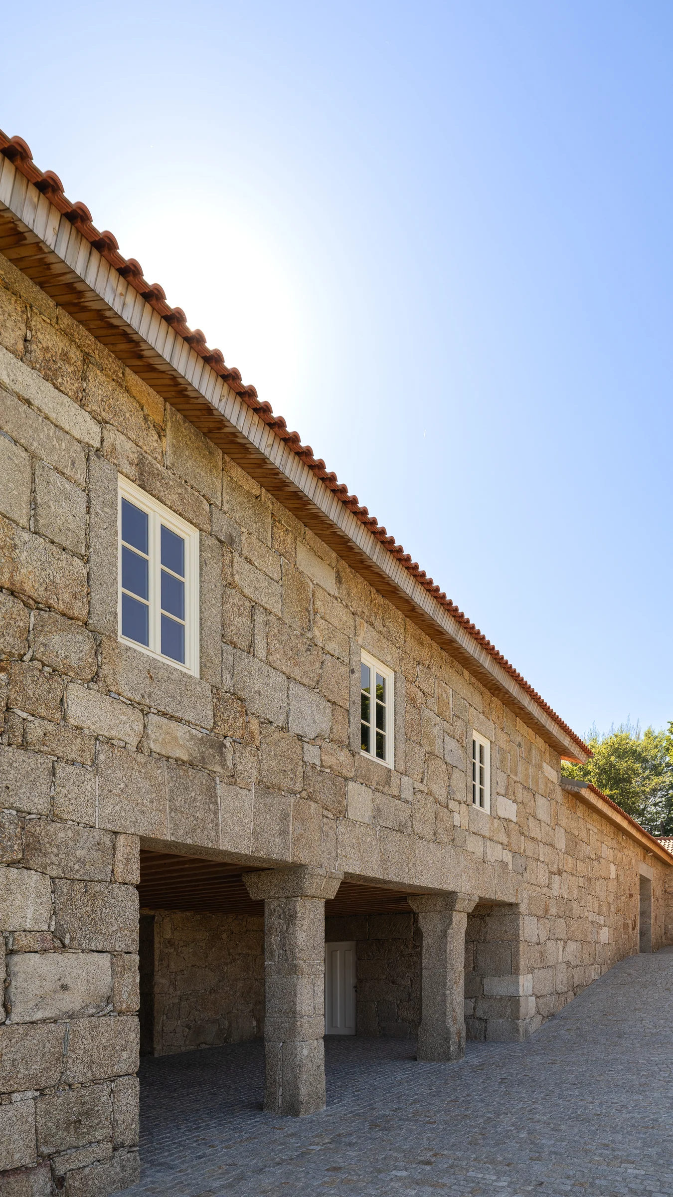 Parede de pedra da Quinta das Águas
